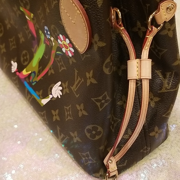 ๐HOST PICK๐ Louis Vuitton Takashi Murakami Neverfull - Picture 5 of 16